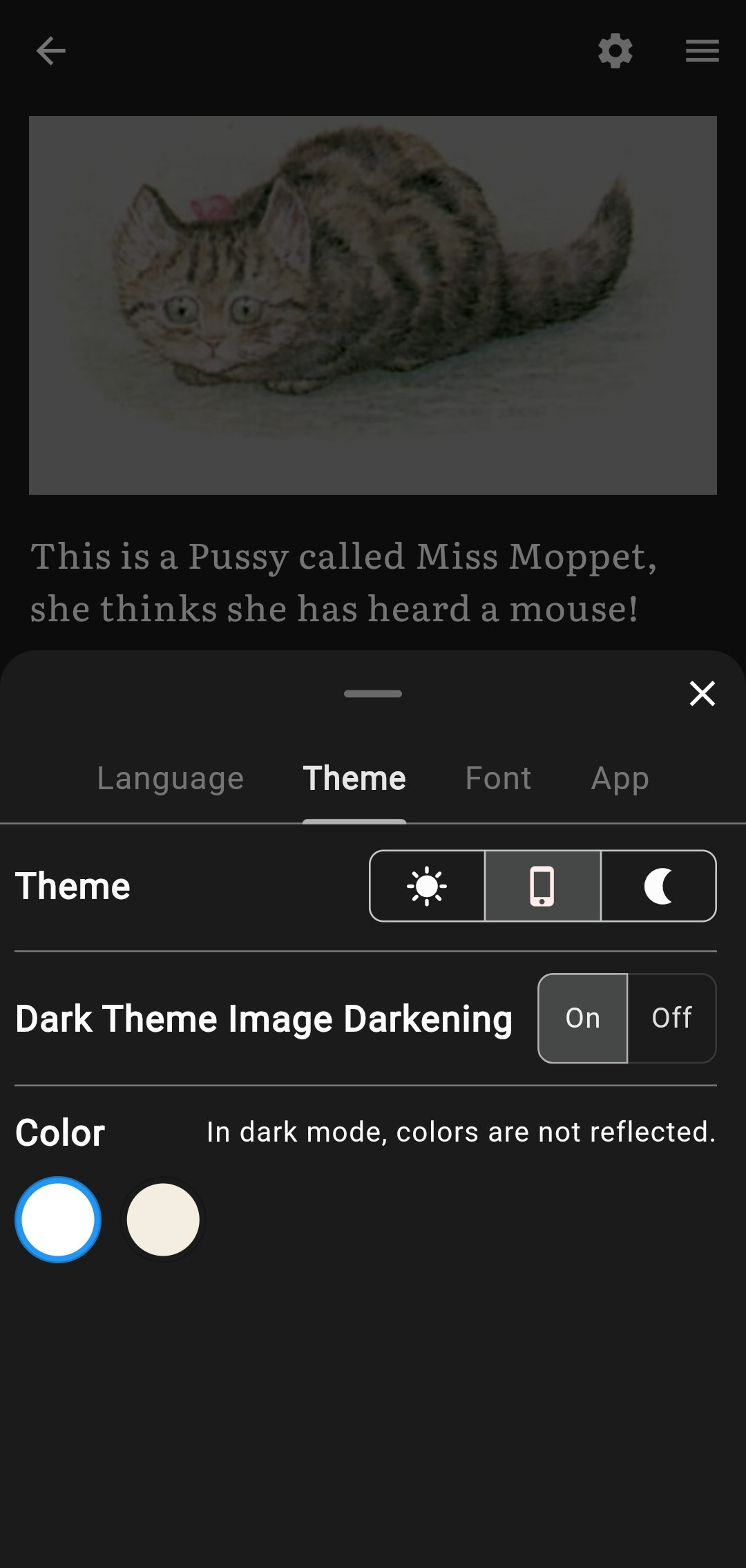 Dark Mode